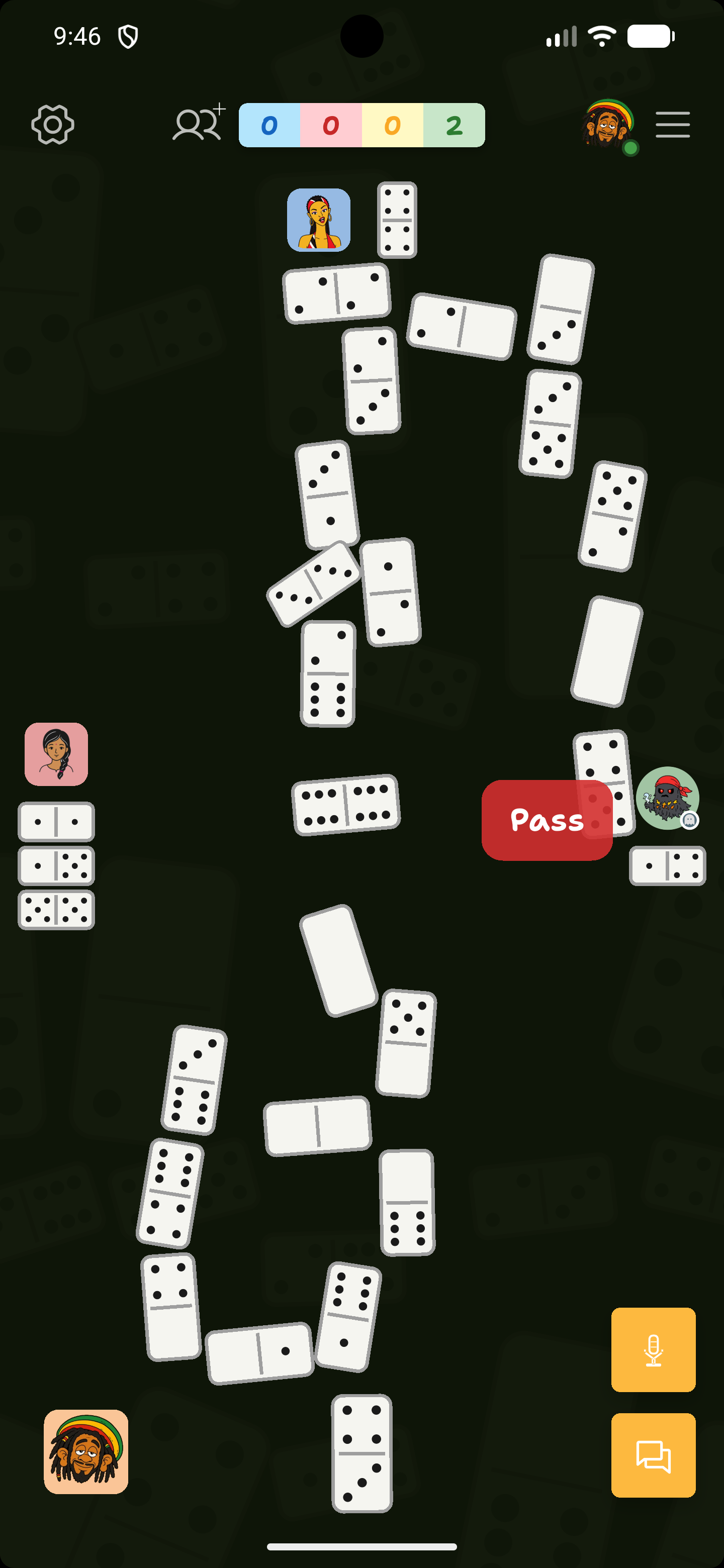 SixLove Cutthroat domino game
